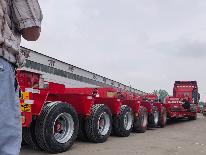 Special Low Bed Transport Semi-Trailers