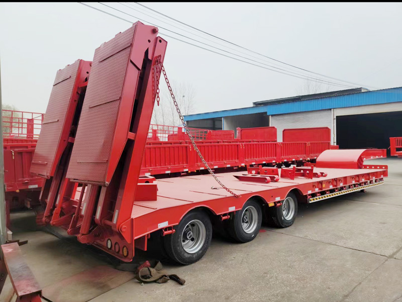 Crane Board Oversized Transport Semi-Trailers