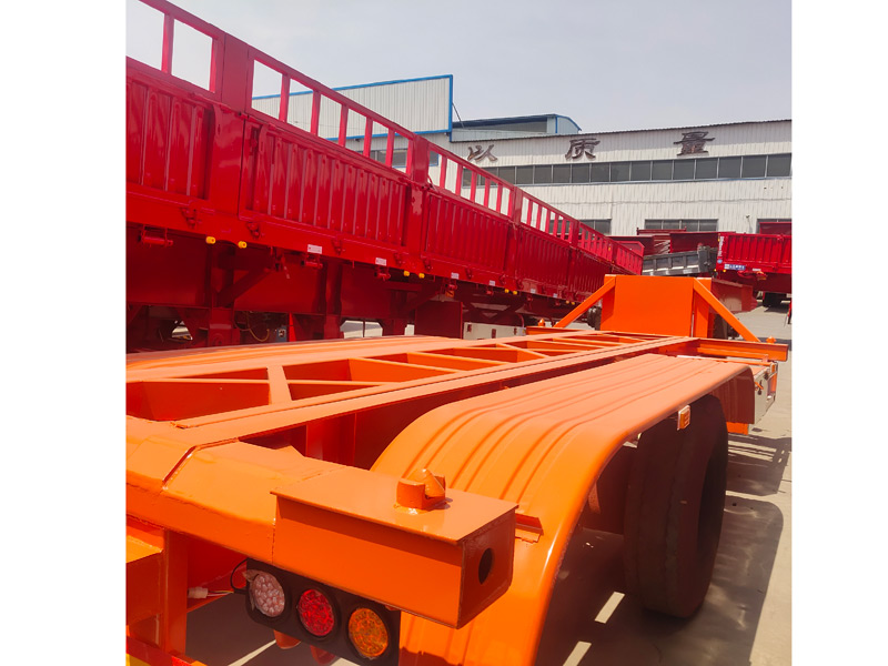 Skeleton Rear Dump Self-Unloading Trucks