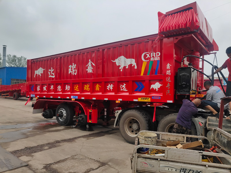 Rear Dump Self-Unloading Semi-Trailers