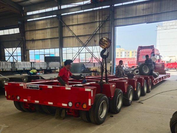 Special Low Bed Transport Semi-Trailers