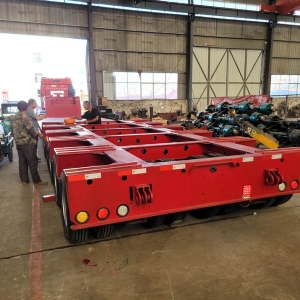 Crane Board Oversized Transport Semi-Trailers