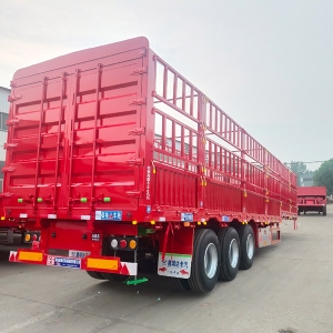 Warehouse Fence Semi-Trailers