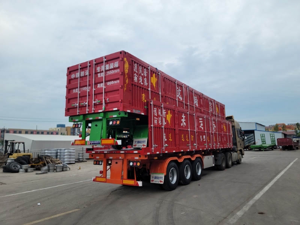 Skeleton Type Side Tipper Semi-Trailers