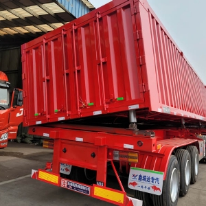 Skeleton Type Side Tipper Semi-Trailers