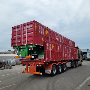 Skeleton Type Side Tipper Semi-Trailers