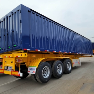 Skeleton Type Side Tipper Semi-Trailers