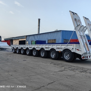 Models of truck exported to Central Asia and Russia