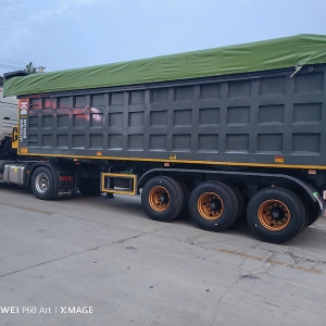 Export U-Type Rear Dump Semi-Trailers