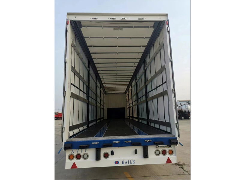 Curtain Side Container Semi-Trailers