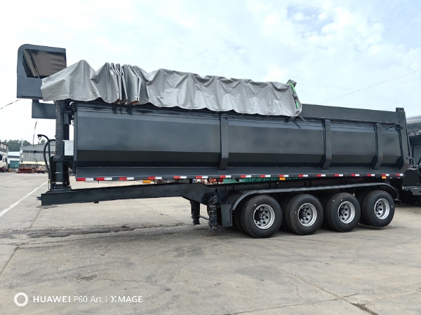 Export U-Type Rear Dump Semi-Trailers